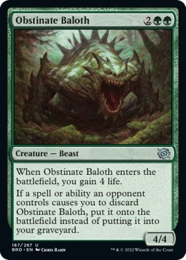Obstinate Baloth (187) (BRO)