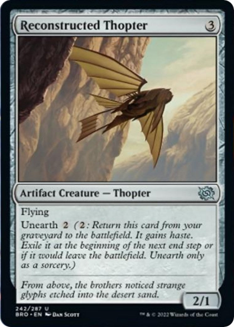 Reconstructed Thopter (242) (BRO)