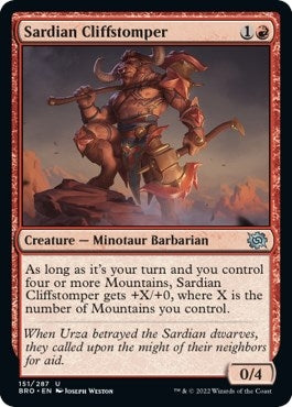 Sardian Cliffstomper (151) (BRO)