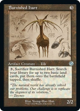 Burnished Hart (Schematic) (71) (BRR)