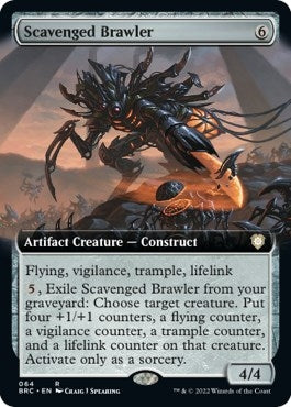 Scavenged Brawler (Extended Art) (64) (BRC)