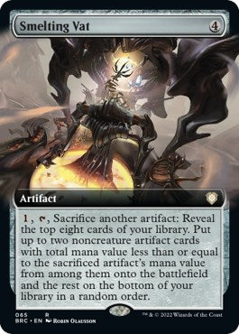 Smelting Vat (Extended Art) (65) (BRC)