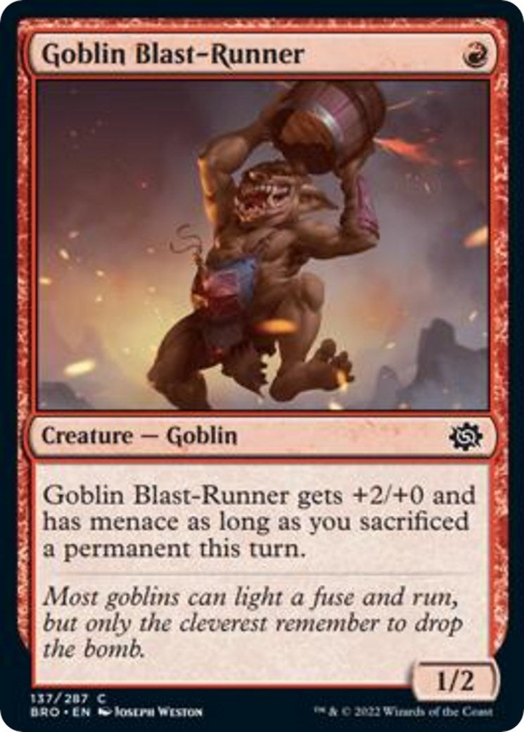 Goblin Blast-Runner (137) (BRO)