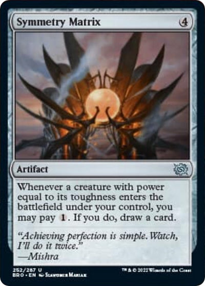 Symmetry Matrix (252) (BRO)