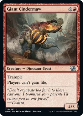 Giant Cindermaw (136) (BRO)