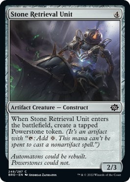Stone Retrieval Unit (248) (BRO)