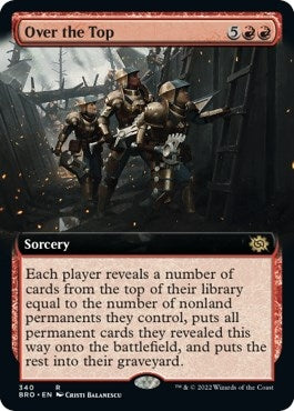 Over the Top (Extended Art) (340) (BRO)