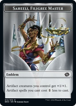 Emblem - Saheeli, Filigree Master (12) (BRO)