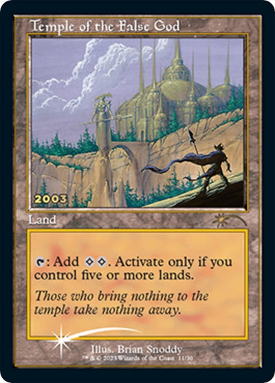 Temple of the False God (11) (30A-P)