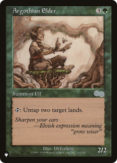 Argothian Elder (233/350) (LIST)