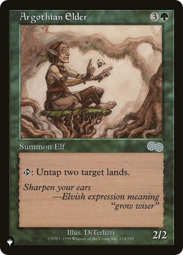 Argothian Elder (233/350) (LIST)