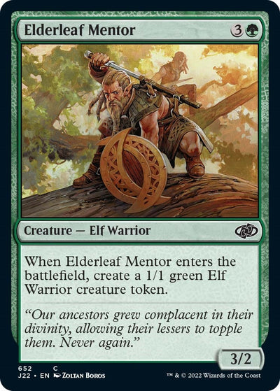 Elderleaf Mentor (652) (J22)