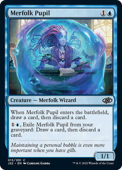 Merfolk Pupil (15) (J22)
