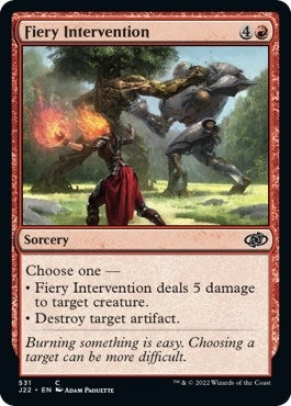 Fiery Intervention (531) (J22)