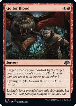Go for Blood (540) (J22)