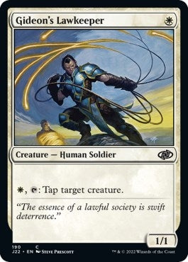 Gideon's Lawkeeper (190) (J22)