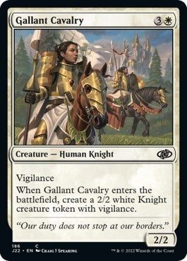 Gallant Cavalry (186) (J22)