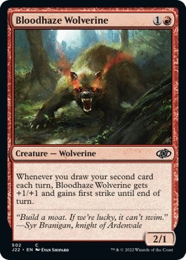 Bloodhaze Wolverine (502) (J22)