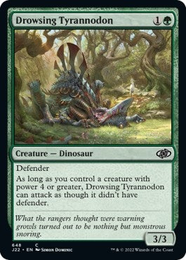 Drowsing Tyrannodon (648) (J22)