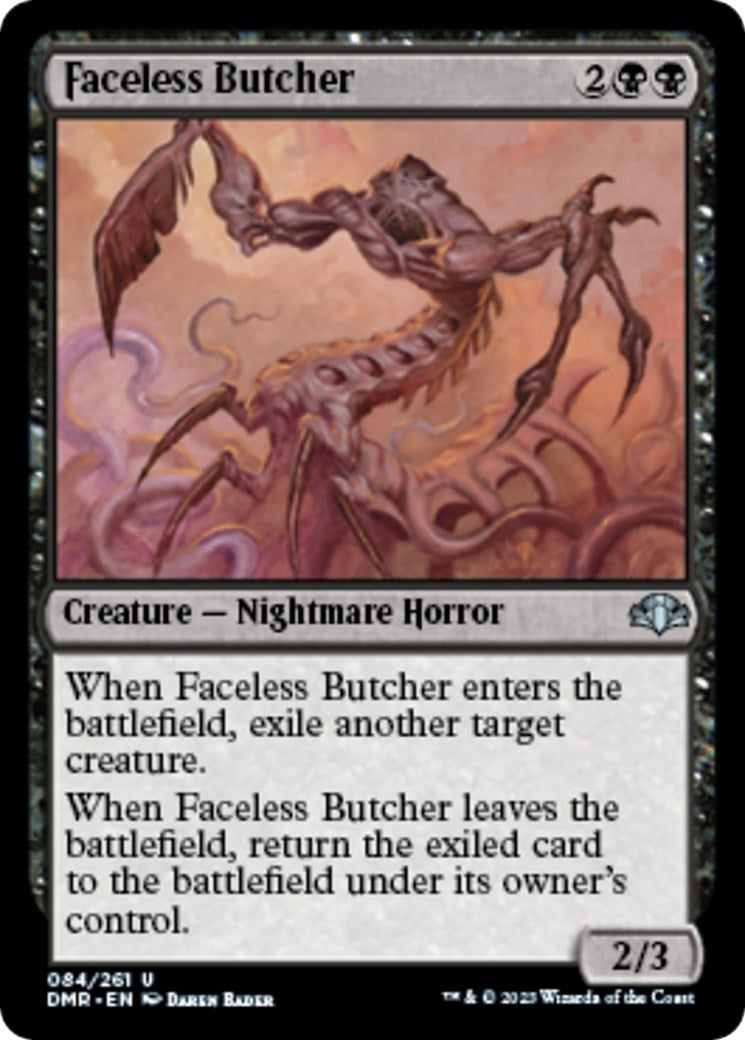 Faceless Butcher (84) (DMR)