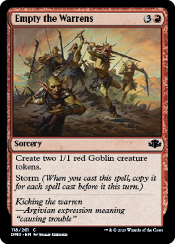 Empty the Warrens (118) (DMR)