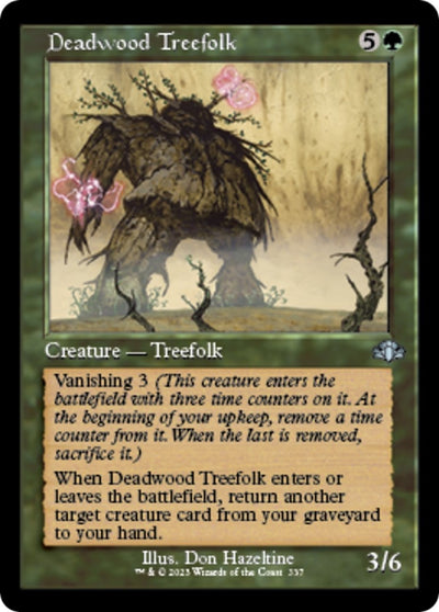 Deadwood Treefolk (Retro Frame) (337) (DMR)