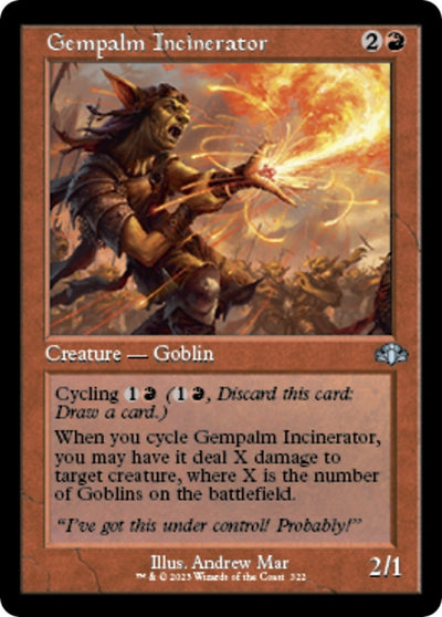 Gempalm Incinerator (Retro Frame) (322) (DMR)