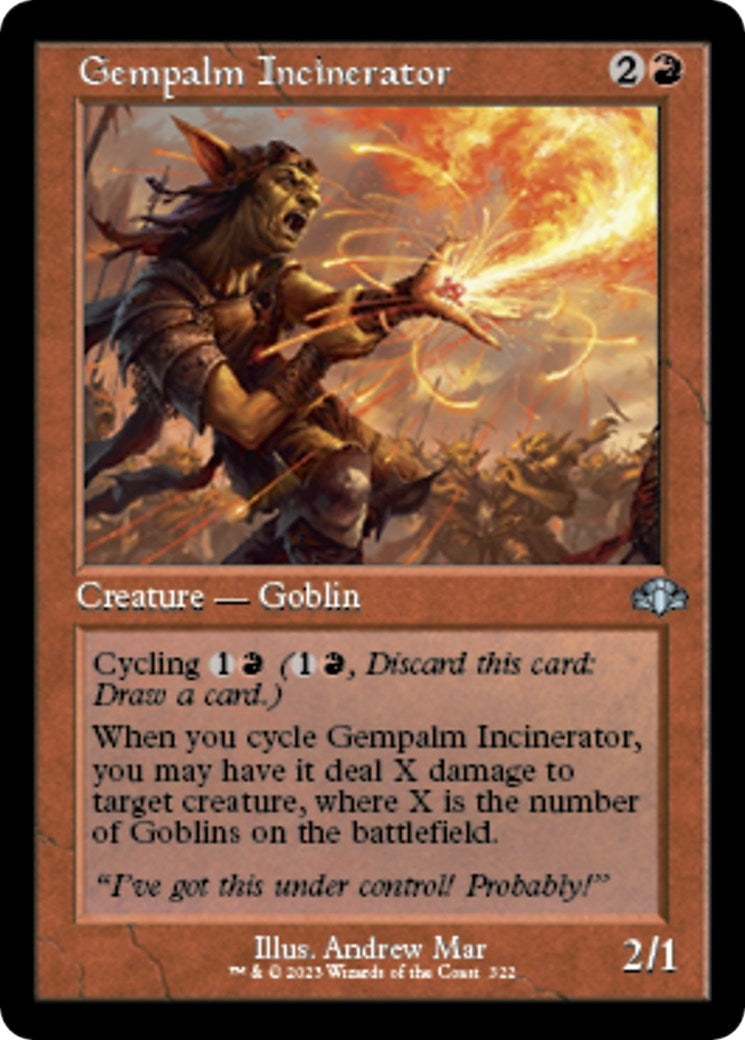 Gempalm Incinerator (Retro Frame) (322) (DMR)