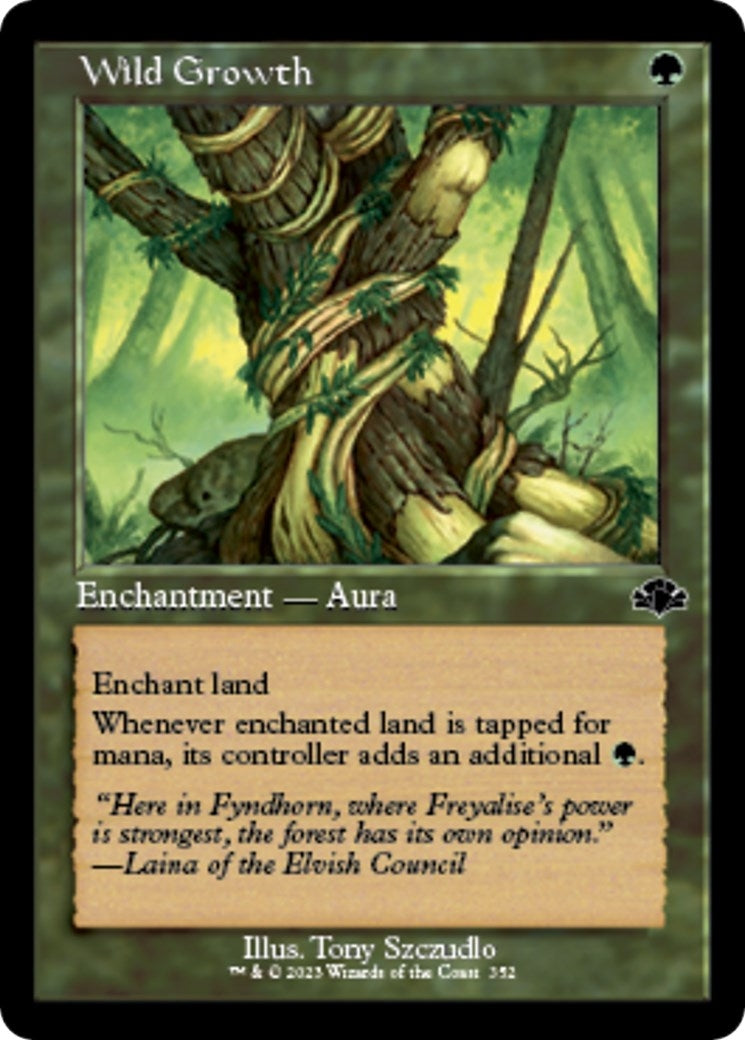 Wild Growth (Retro Frame) (352) (DMR)