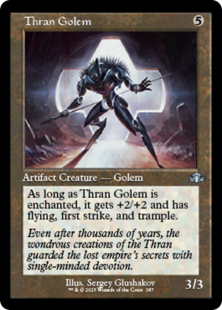 Thran Golem (Retro Frame) (387) (DMR)