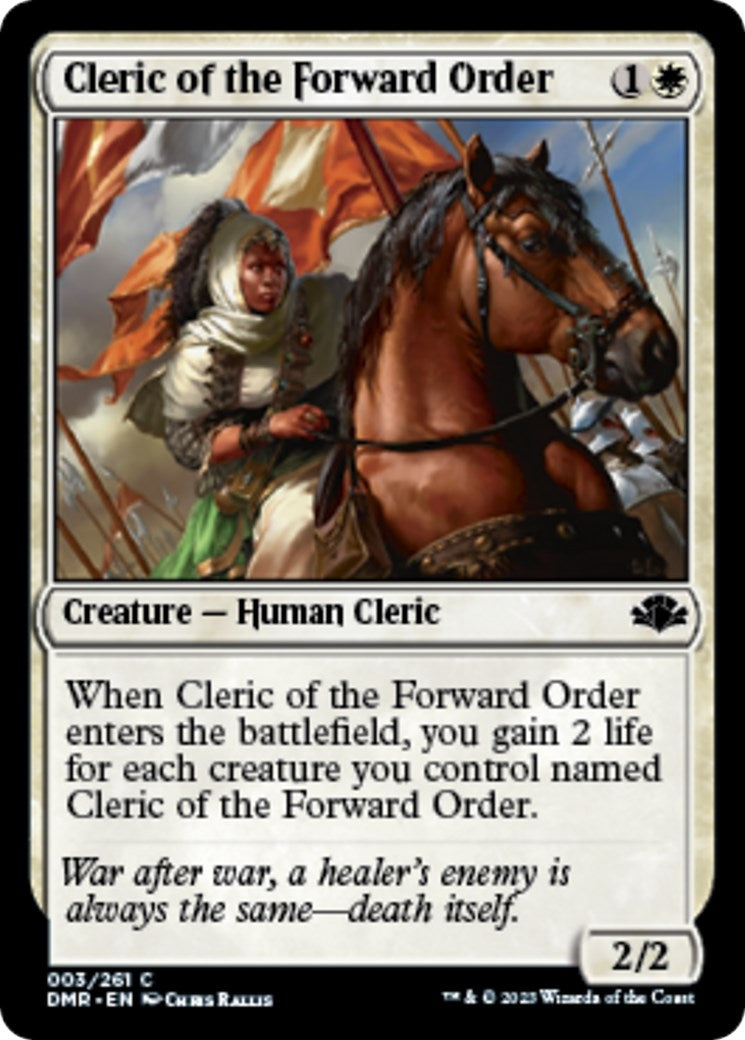 Cleric of the Forward Order (3) (DMR)