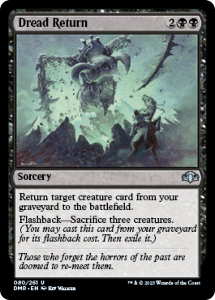 Dread Return (80) (DMR)