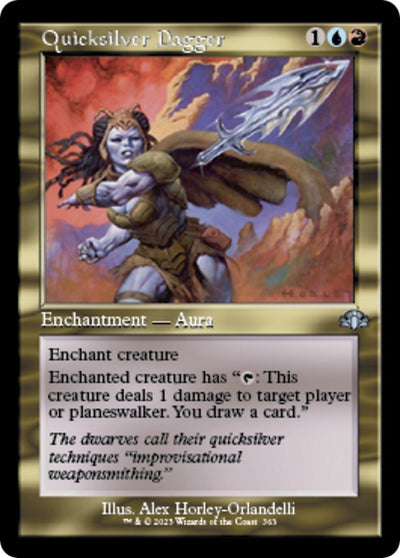 Quicksilver Dagger (Retro Frame) (363) (DMR)