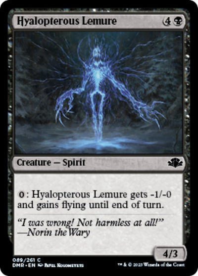 Hyalopterous Lemure (89) (DMR)