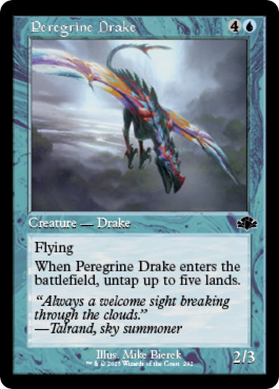 Peregrine Drake (Retro Frame) (292) (DMR)