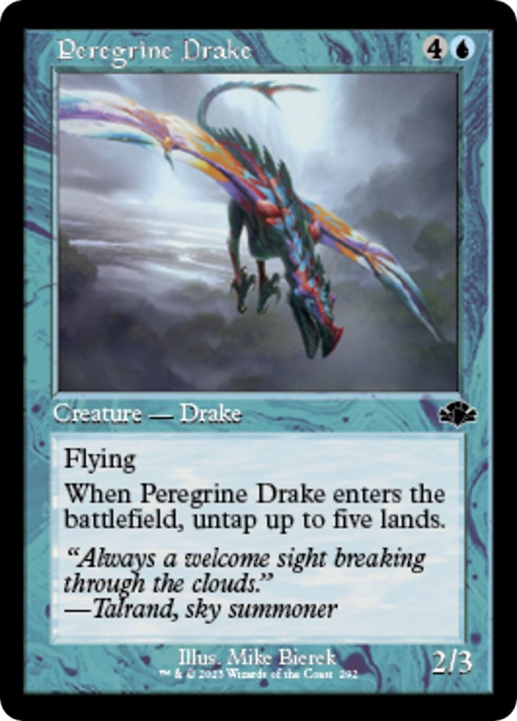 Peregrine Drake (Retro Frame) (292) (DMR)