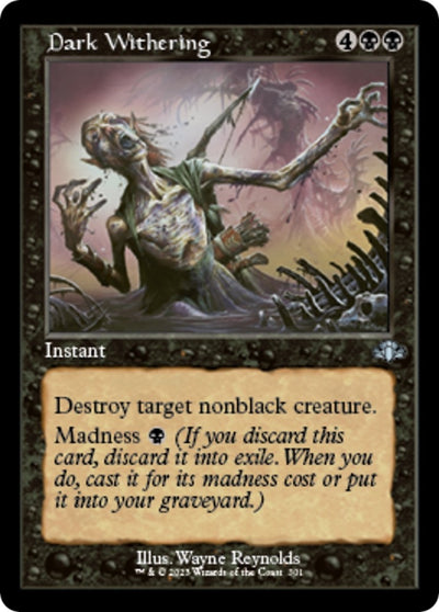 Dark Withering (Retro Frame) (301) (DMR)