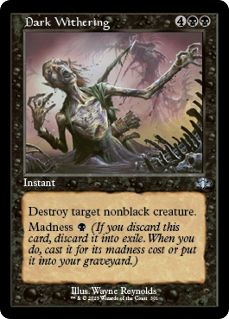 Dark Withering (Retro Frame) (301) (DMR)