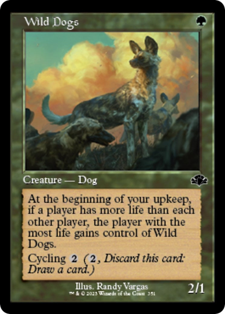 Wild Dogs (Retro Frame) (351) (DMR)