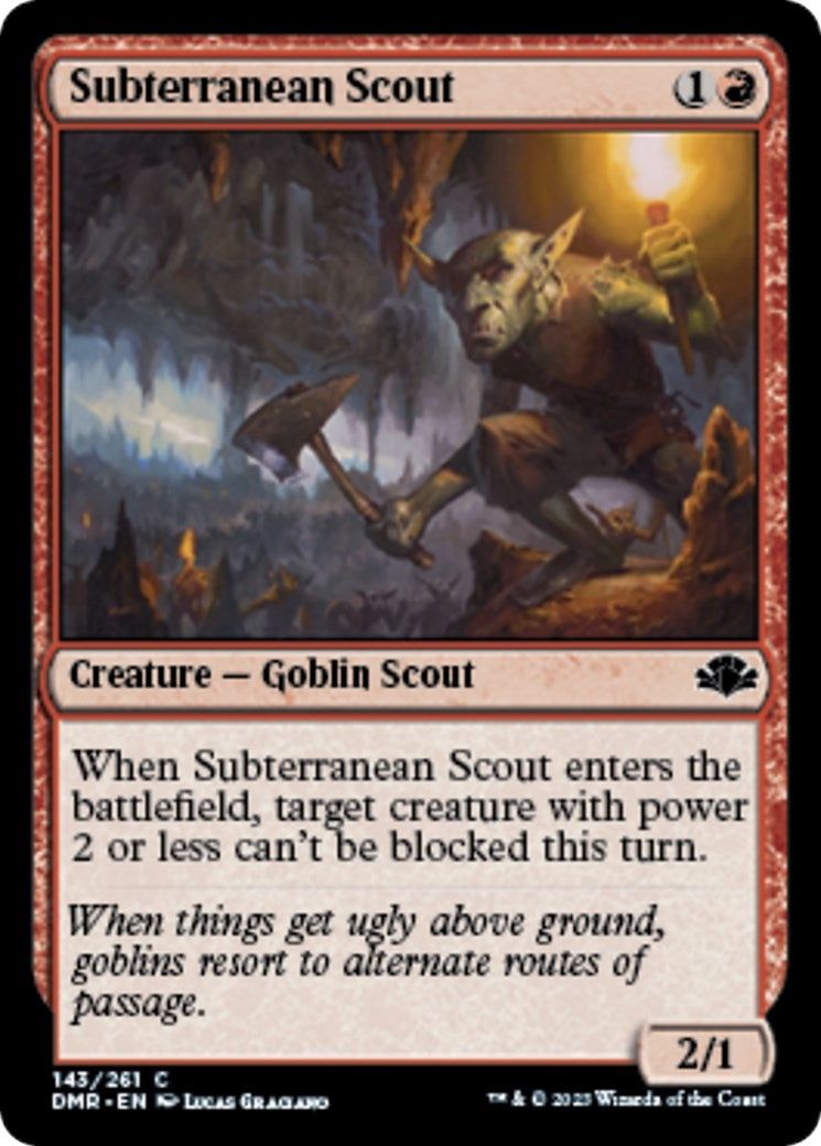 Subterranean Scout (143) (DMR)