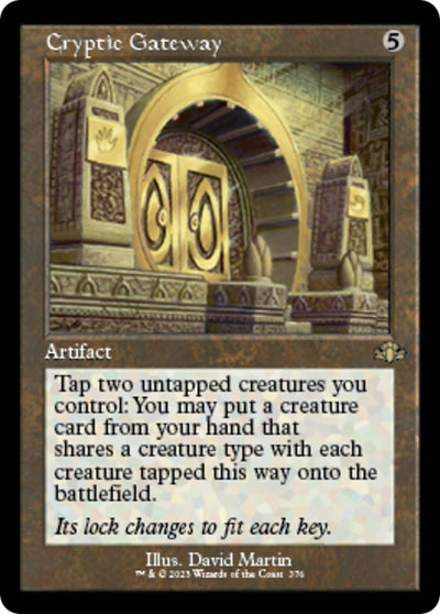 Cryptic Gateway (Retro Frame) (376) (DMR)
