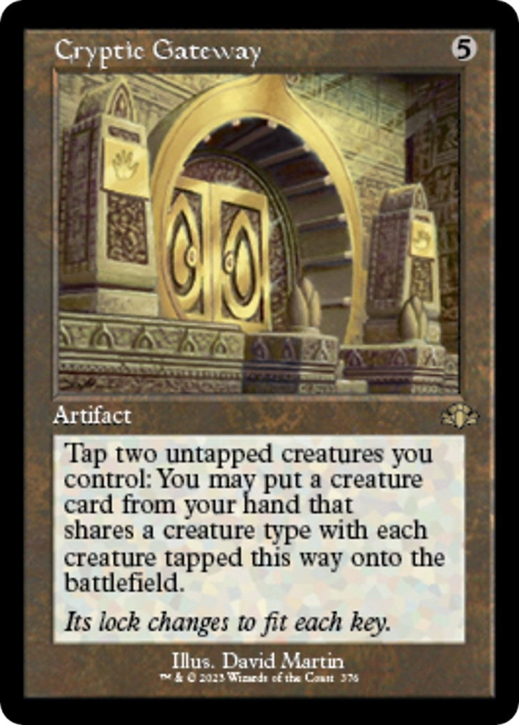 Cryptic Gateway (Retro Frame) (376) (DMR)
