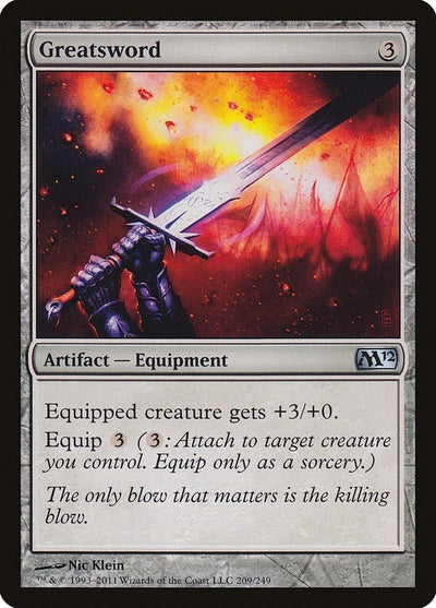 Greatsword (209) (M12)