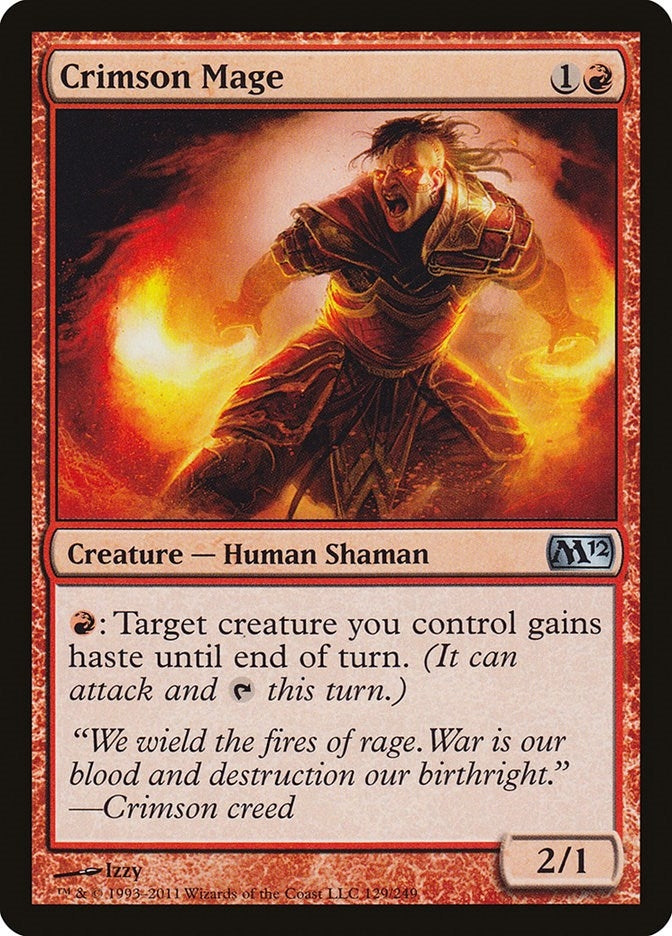 Crimson Mage (129) (M12)