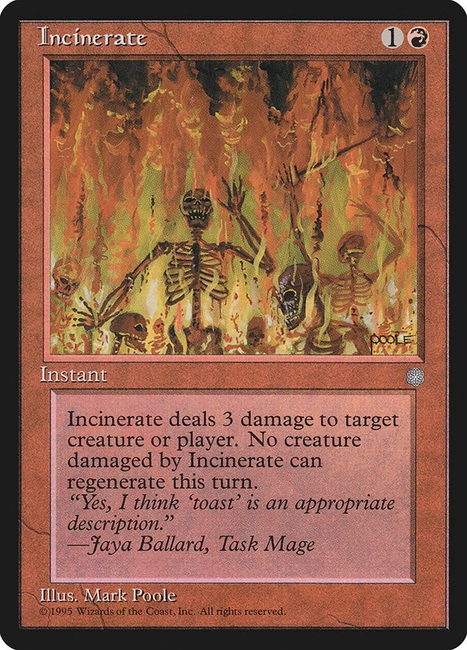 Incinerate (194) (ICE)