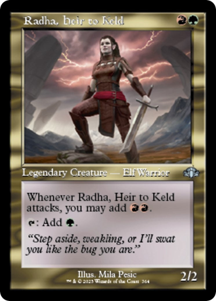 Radha, Heir to Keld (Retro Frame) (364) (DMR)