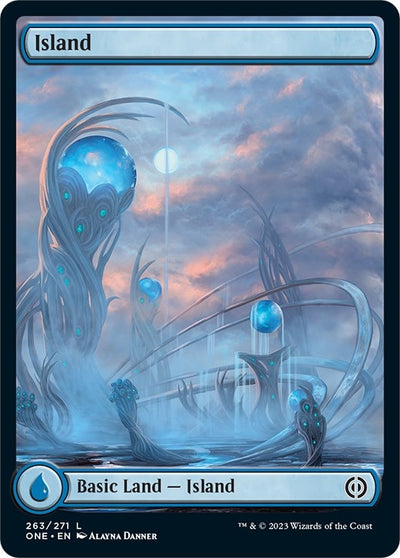 Island (263) - Full Art (263) (ONE)