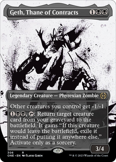 Geth, Thane of Contracts (Showcase) (306) (ONE)
