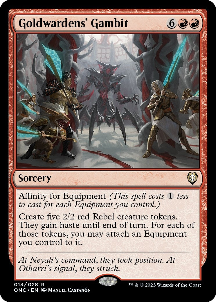Goldwardens' Gambit (13) (ONC)