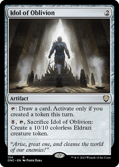 Idol of Oblivion (134) (ONC)